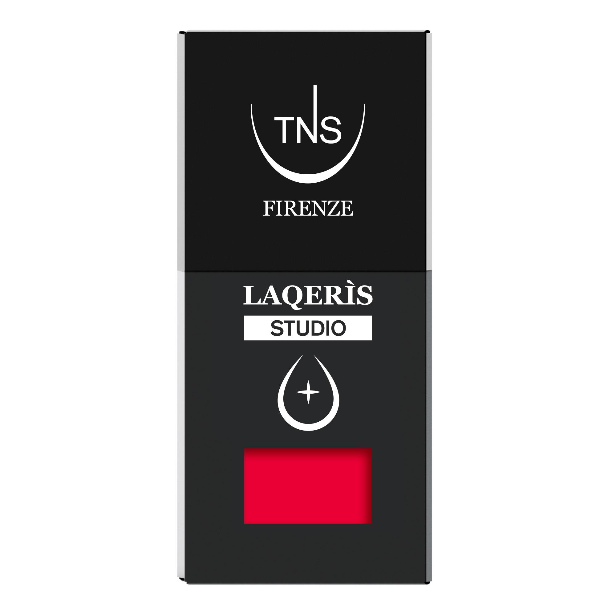 Smalto semipermanente Red Eclat rosso lacca Laqerìs Studio TNS 10 ml