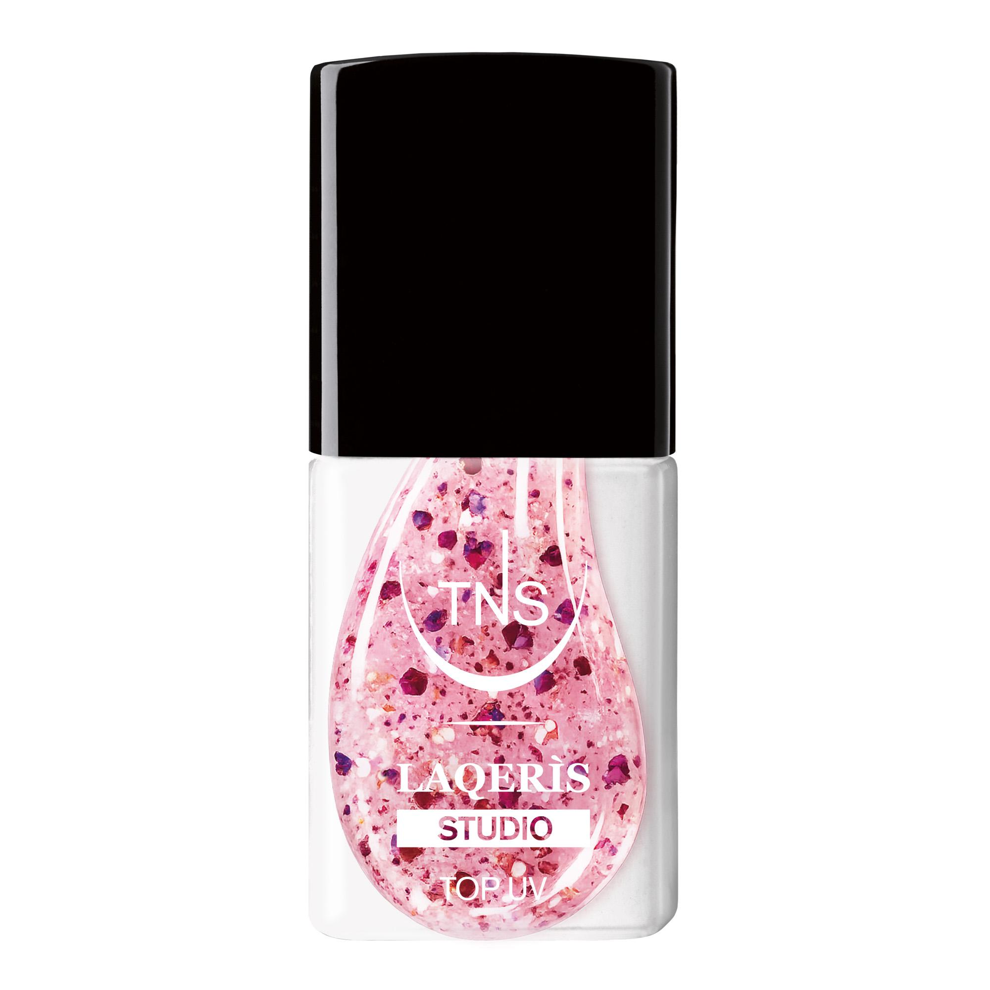Top Coat UV Multichrome Flake per smalto semipermanente Laqerìs Studio TNS 10 ml