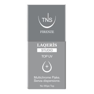 Top Coat UV Multichrome Flake per smalto semipermanente Laqerìs Studio TNS 10 ml