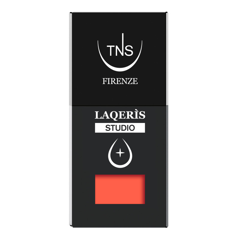 Smalto semipermanente Fluo Vibes Coral arancio corallo Laqerìs Studio TNS 10 ml