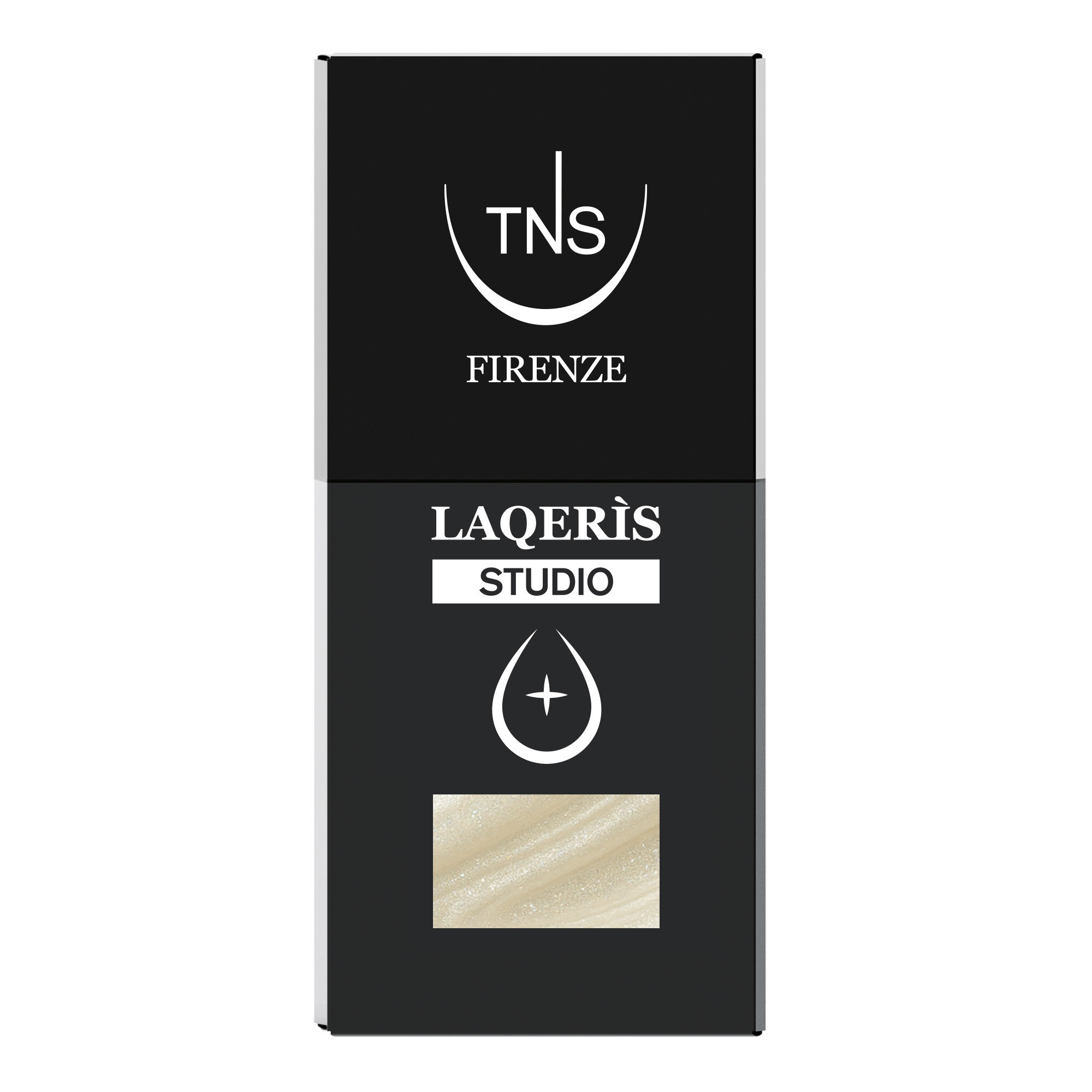 Smalto semipermanente Ivory Pearl avorio perlato Laqerìs Studio TNS 10 ml