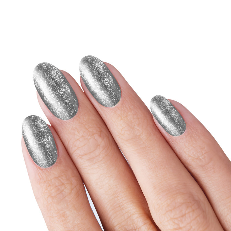 Smalto semipermanente Glitter Silver argento Laqerìs Studio TNS 10 ml