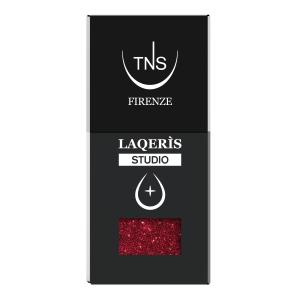 Smalto semipermanente Glitter Red rosso Laqerìs Studio TNS 10 ml
