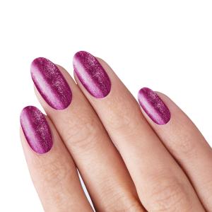 Smalto semipermanente Glitter Burgundy bordeaux con glitter Laqerìs Studio TNS 10 ml