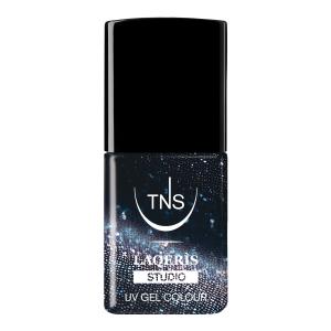 Smalto semipermanente Midnight Sparks nero glitter 10 ml Laqerìs Studio TNS