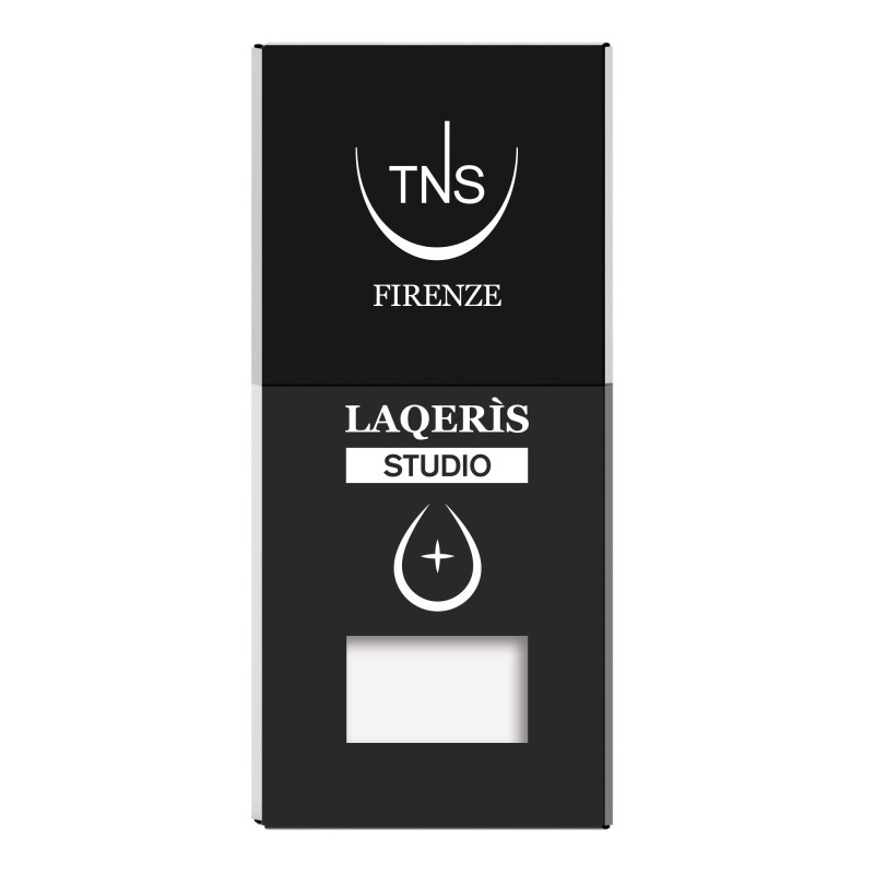 Smalto semipermanente French Extra White bianco Laqerìs Studio TNS 10 ml
