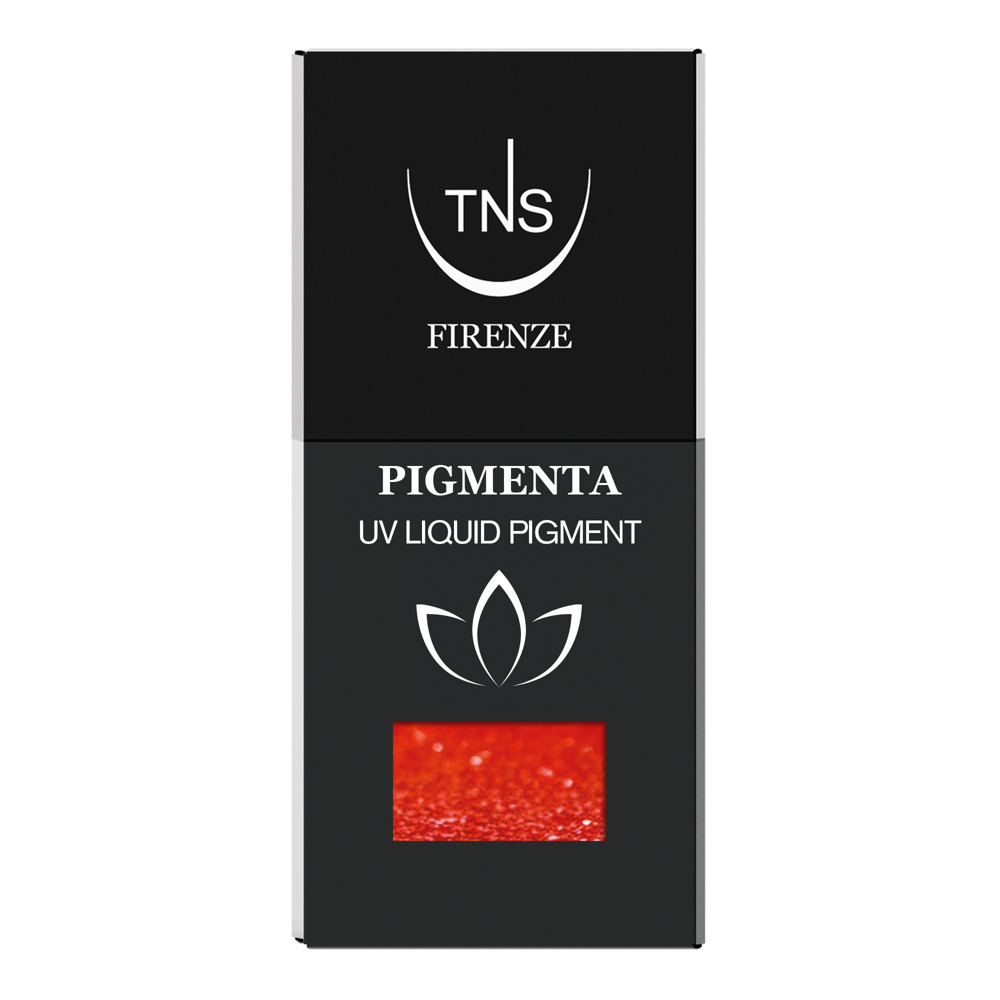 Pigmento Liquido UV Calipso rosso metallizzato 10 ml Pigmenta TNS