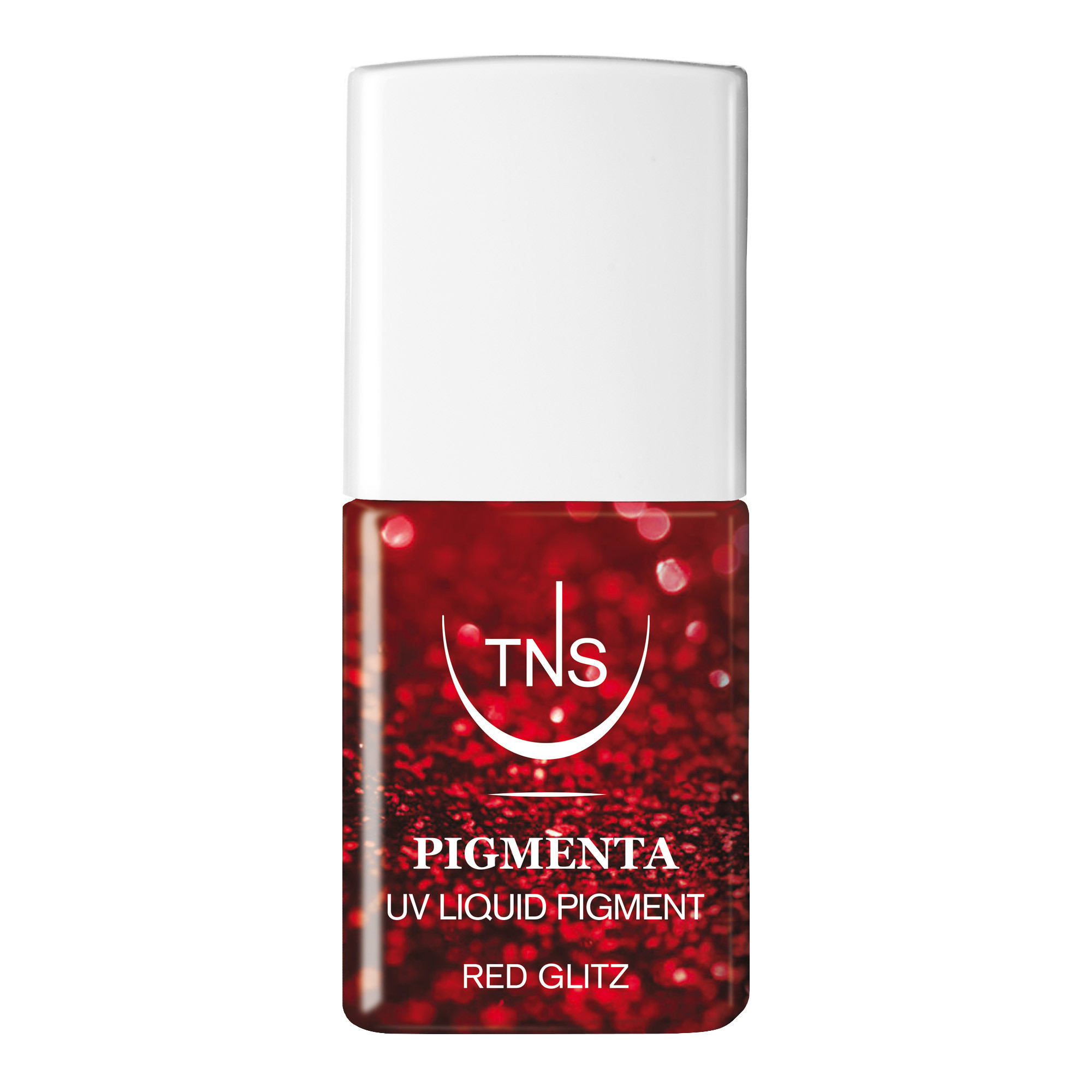 Pigmento Liquido UV Red Glitz rosso glitter 10 ml Pigmenta TNS