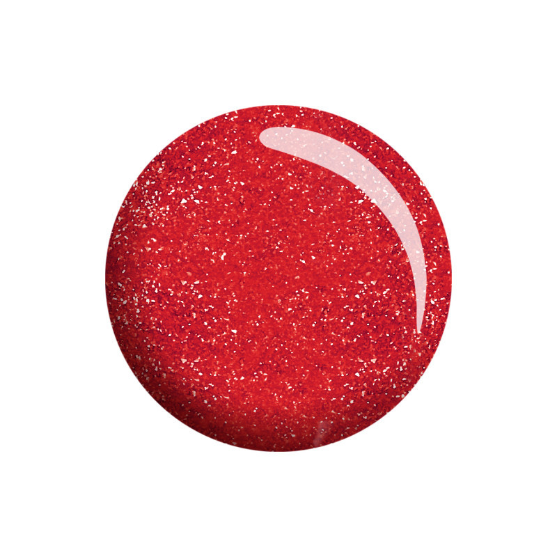 Pigmento Liquido UV Red Glitz rosso glitter 10 ml Pigmenta TNS