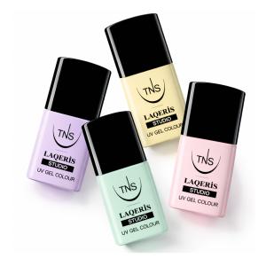 Promozione Smalto semipermanente Laqèris Studio TNS 4 colori Pastello