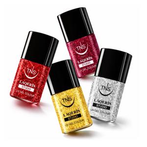 Promozione Smalto semipermanente Laqèris Studio TNS 4 colori Glitter