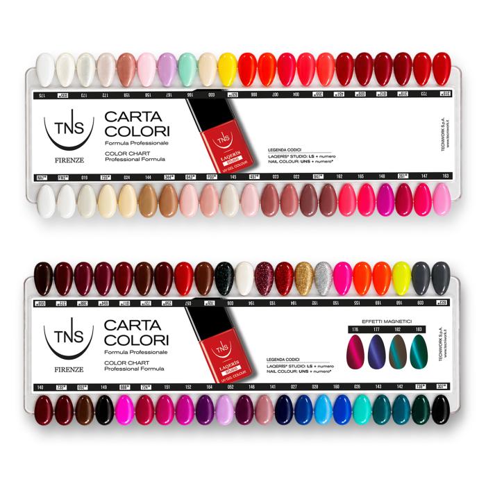 Cartella Colori Laqerìs Studio TNS 80 nuances