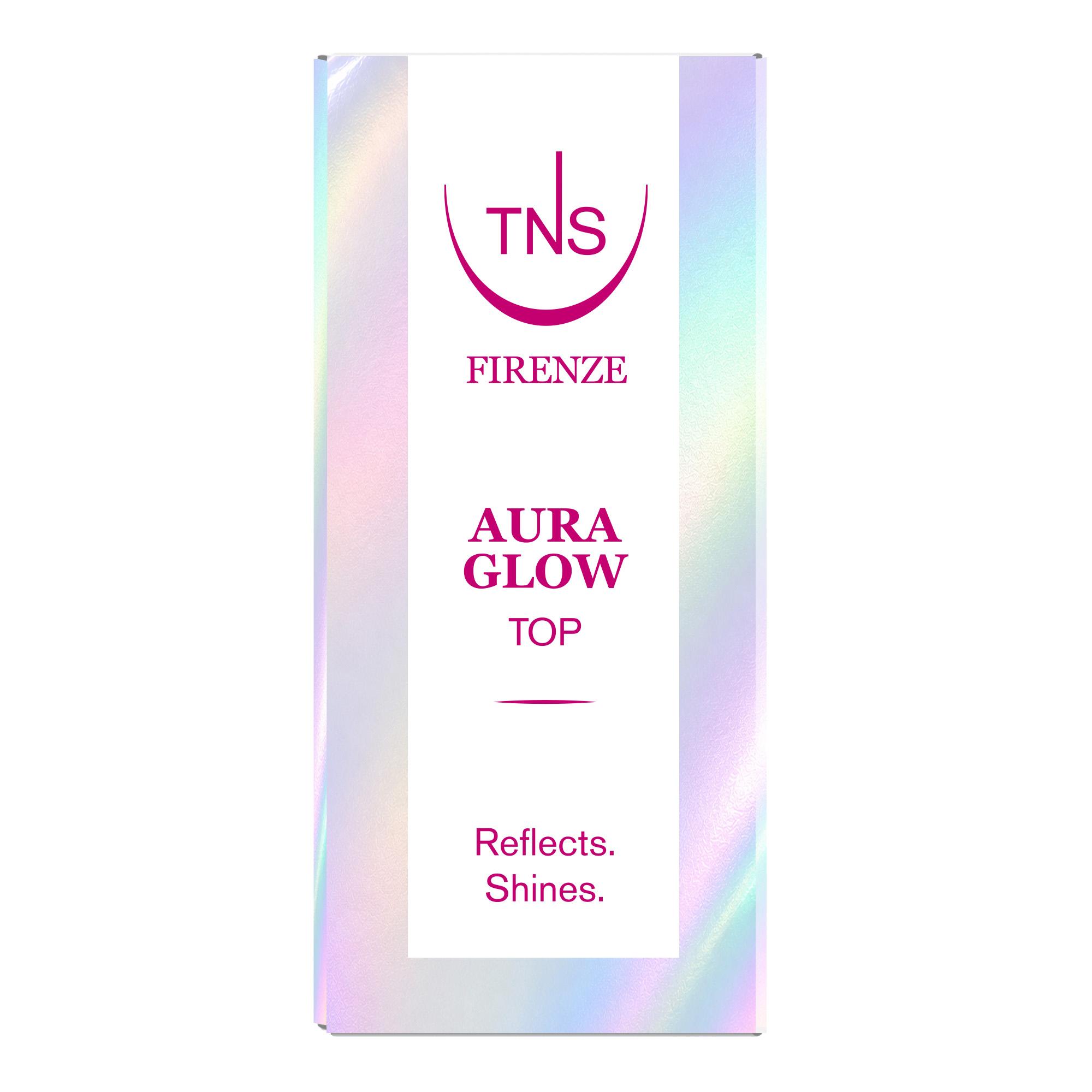 Top Coat Glow Iridescente Aura Glow TNS 10 ml