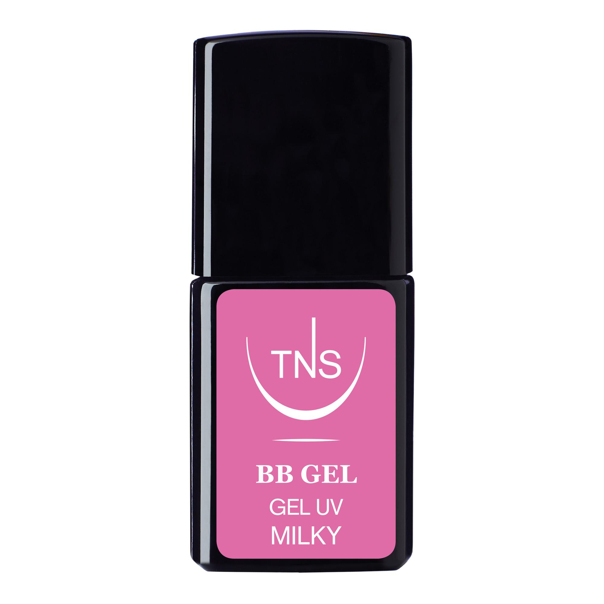 Gel per copertura unghie lattiginoso BB GEL Milky TNS 10 ml